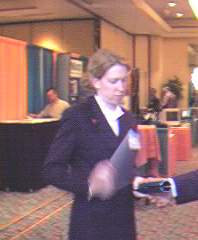 Gerri getting a hand