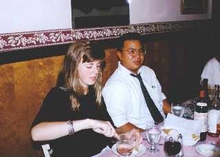 I gotta put this fork in my mouth before Kelvin realizes it's his.