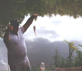 Big Dave, little fish.