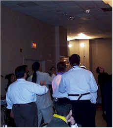 Phil spinning the garter like a curveball